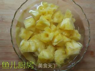 碧波油条菠萝虾──鱼儿厨房私房菜的做法步骤：4