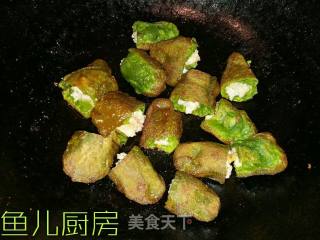 碧波油条菠萝虾──鱼儿厨房私房菜的做法步骤：11