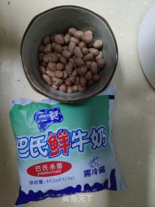 花生牛奶浆的做法步骤：1