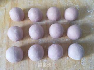 红豆面包的做法步骤：8