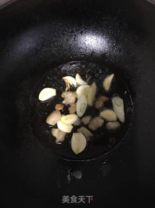豆皮炒包菜的做法步骤：4