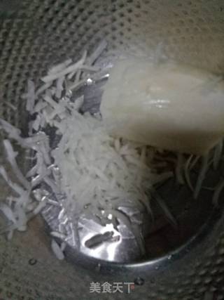 萝卜肉丸子的做法步骤：1
