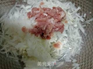 萝卜肉丸子的做法步骤：3