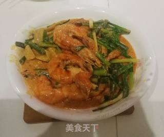 咖喱虾的做法步骤：7
