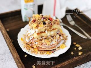酸奶舒芙蕾松饼的做法步骤：14