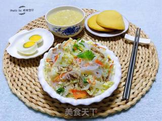 凉拌百财四丝#快手素菜#的做法步骤：12