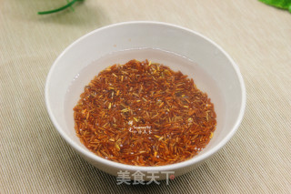 太阳蛋红米蒸饭的做法步骤：2