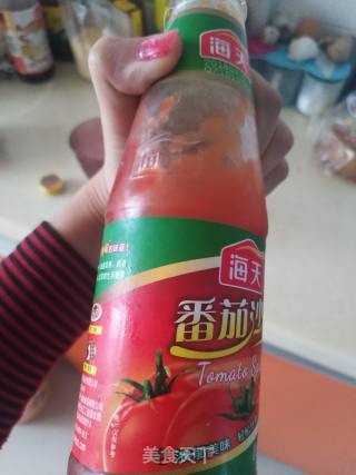 番茄金针蘑的做法步骤：7