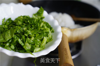 芥菜牛肉炒饭的做法步骤：4