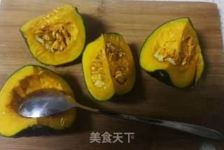 糯米南瓜豆沙糕的做法步骤：2