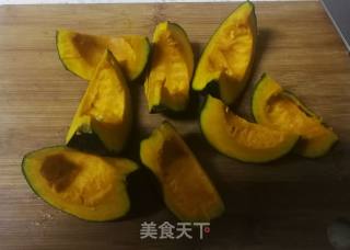 糯米南瓜豆沙糕的做法步骤：3