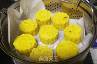 糯米南瓜豆沙糕的做法步骤：10
