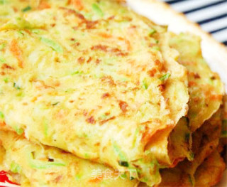 苦荞蔬菜杂粮蛋饼的做法步骤：6