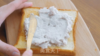 芋泥吐司【初味日记】的做法步骤：6