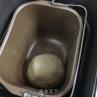 心形玫瑰花面包的做法步骤：3