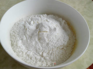 椰香小花曲奇（植物油版）的做法步骤：3