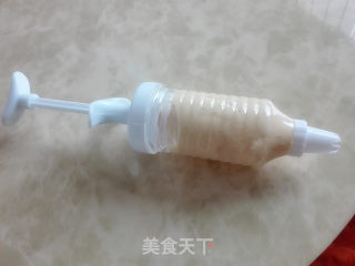 椰香小花曲奇（植物油版）的做法步骤：4
