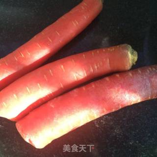 香菜胡萝卜丸的做法步骤：1