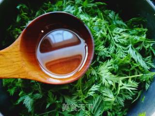蒸胡萝卜叶的做法步骤：3