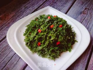 蒸胡萝卜叶的做法步骤：9