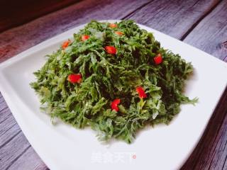 蒸胡萝卜叶的做法步骤：10
