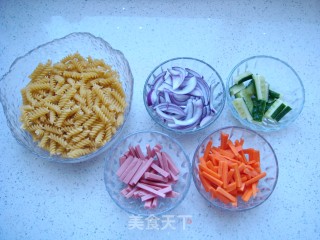 番茄沙司螺旋意面的做法步骤：1