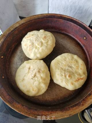 烧饼的做法步骤：7