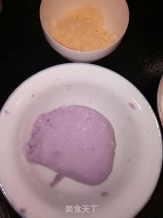 芝士紫薯饼的做法步骤：3