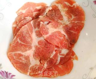 香煎猪肉片的做法步骤：1