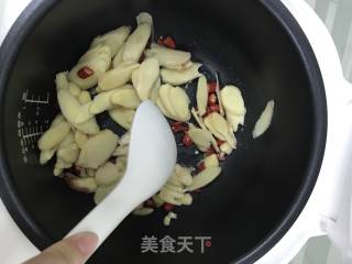 电饭锅做的子姜焖鸭的做法步骤：6