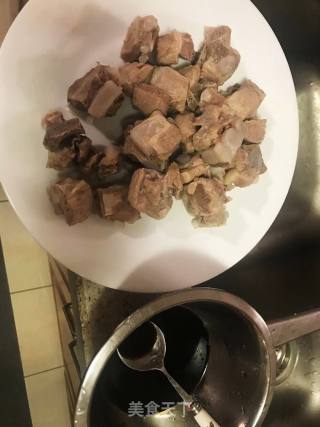 糖醋排骨的做法步骤：4