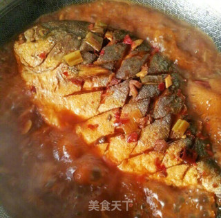 红烧金鲳鱼的做法步骤：7