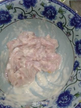 蒜薹炒肉丝的做法步骤：3