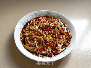 辣味凉拌金针菇的做法步骤：7