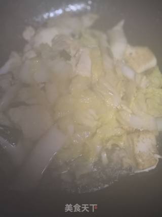 豆腐烧白菜的做法步骤：5