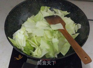 快手小炒-创意版炝炒莲白的做法步骤：9