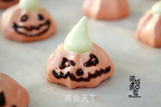 【万圣节】搞怪蛋白糖的做法步骤：8