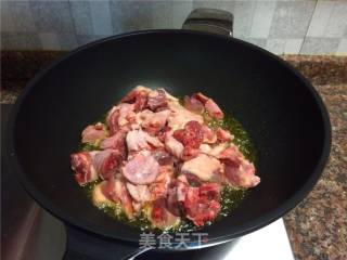 红扁豆烧鸭的做法步骤：4