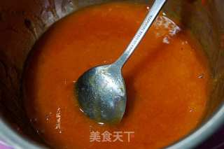 柿子糯米面饼的做法步骤：2