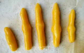 万圣节女巫手指饼干的做法步骤：6