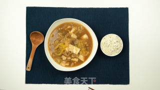 白菜炖豆腐的做法步骤：9
