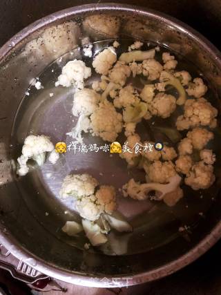 花团锦簇之清清静静香油花菜????的做法步骤：1