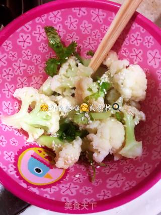 花团锦簇之清清静静香油花菜????的做法步骤：4
