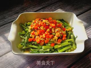 绰拌茼蒿的做法步骤：8