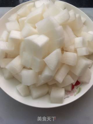 白萝卜饭的做法步骤：3