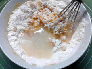 酵母版奶香红薯松饼的做法步骤：9
