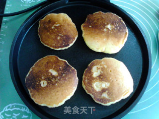 酵母版奶香红薯松饼的做法步骤：14