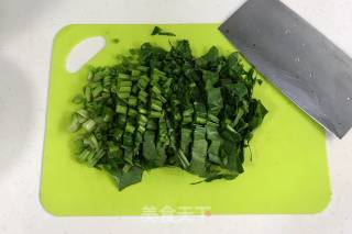 菠菜戚风的做法步骤：1