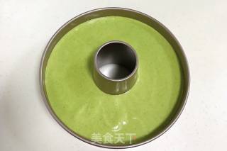 菠菜戚风的做法步骤：15