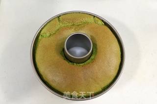 菠菜戚风的做法步骤：17